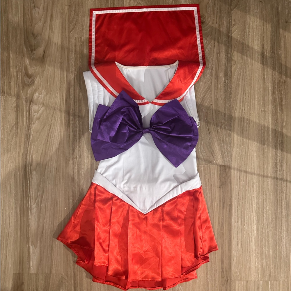 Sailor Mars Cosplay Halloween Costume